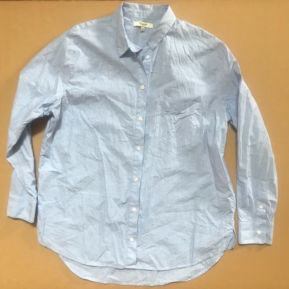 Madewell Tops - Madewell Boyshirt button up size small